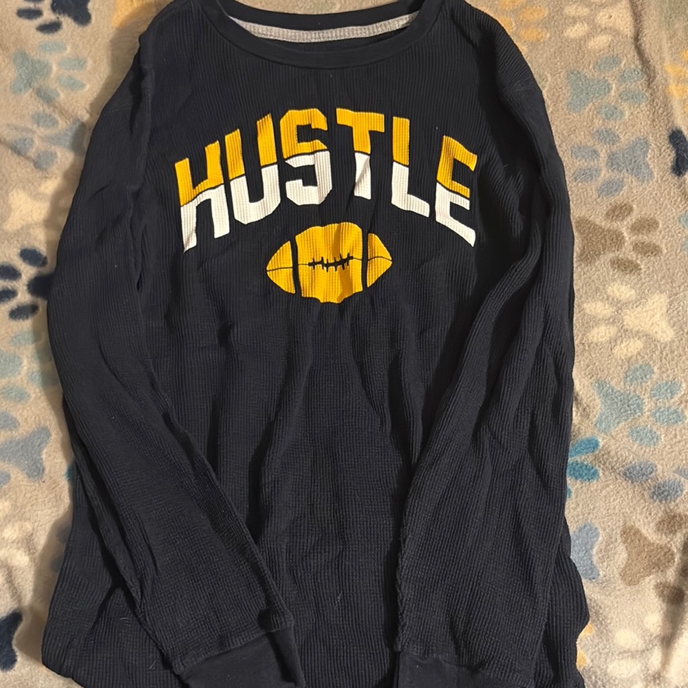 Black and Yellow Hustle Sweater